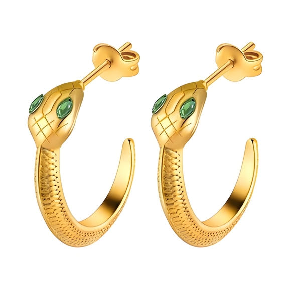 Jewelry - 18K GOLD PLATED STAINLESS STEEL "SNAKES" EARRINGS✨️🐍 ANNA EARRINGS ✨️🐍
